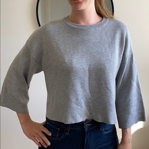 Worn once - SIMONS - bell sleeved sweater - Picture 1 of 2